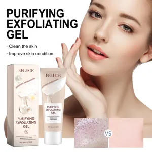 Le gel exfoliant EELHOE nettoie les pores en profondeur, élimine les peaux mortes et rafraîchit.