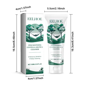 Eelhoe Nettoyant Visage Pin Centella Asiatica Apaisant 100ml nettoyage en profondeur.
