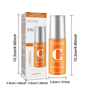 EELHOE Spray Éclaircissant à la Vitamine C 50ml brume hydratante pour le visage soin