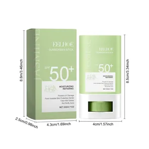 EELHOE stick solaire jasmin FPS 50+ hydratant portable protection visage et corps