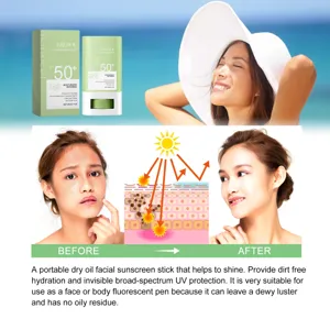 Stick Solaire Jasmin EELHOE SPF 50+ Portable Visage Et Corps Protection UV Rafraîchissant Non Gras Hydratant