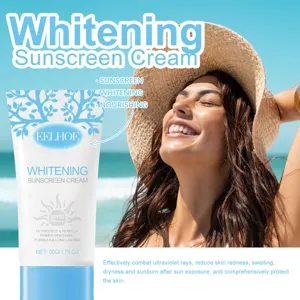 Eelhoe creme solaire blanchissante SPF50 PA+++ offre protection UV et soin de la peau.