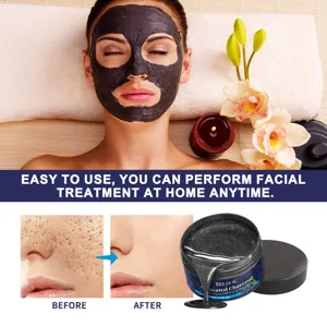 EELHOE Mascarilla Facial de Carbón Activo Peel Off Limpieza Profunda Puntos Negros