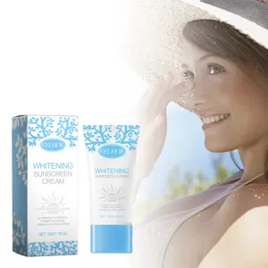 EELHOE crème solaire blanchissante détail, SPF50 PA+++ protection extérieure, tube 50g.