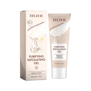 EELHOE gel exfoliant purifiant visage nettoyage en profondeur hydratant 50g soin