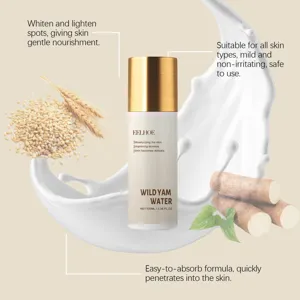 EELHOE Wild Yam Moisturizing Facial Toner Hydrating Repair Skincare 100ml Bottle