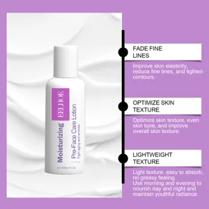 EELHOE feuchtigkeitsspendende Gesichtsotion Detail, leichte Anti-Falten Pflege, 60ml.