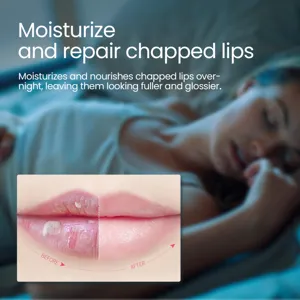 EELHOE Lip Sleeping Mask Moisturizing Nourishing Anti-Chapping Lip Care Treatment for Dry Lips
