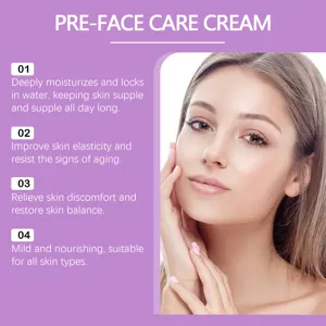 Gesichtspflegecreme Detail Nahaufnahme zeigt tiefe Feuchtigkeitspflege und Anti Aging.