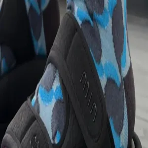 Printemps été chaussettes mi-mollet motif géométrique gaufré rétro couleur contraste irrégulière.