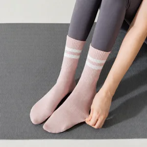 Rutschfeste Yoga Socken Für Damen Herren Athletisch Fitness Pilates Griff Boden Socken Atmungsaktive Sport Socken
