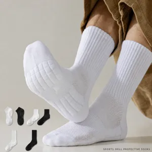 Calze Sportive da Basket per Uomo e Donna con Suola in Spugna Spessa Deodoranti Traspiranti Calze Athletic Crew
