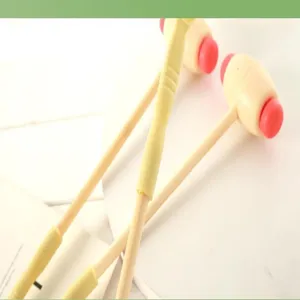 Wooden handle manual massage hammer back tapping tool detail view for daily relaxation.