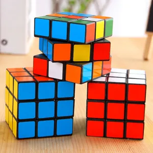 Cubo Mágico 3x3 de Base Negra Clásico Juguete Rompecabezas para Principiantes Alivio del Estrés Educativo