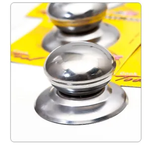 Bouton de couvercle de casserole universel en acier inoxydable accessoire de cuisine