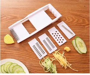 Tagliaverdure multifunzione mandolina da cucina affettatrice grattugia per cetrioli e patate