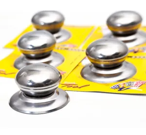 Boutons de couvercle de casserole universels en acier inoxydable de rechange pièces