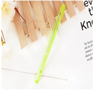 Aguja de acné de acero inoxidable para puntos negros con estuche verde protector facial.