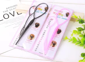 Hair styling tool set magic loop puller accessories for elegant hairstyles daily use