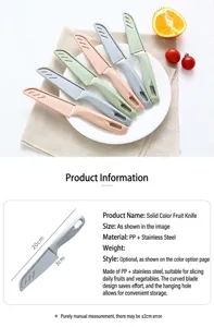 Détail de couteau à fruit de style nordique, lame en acier inox avec étui, outil cuisine.
