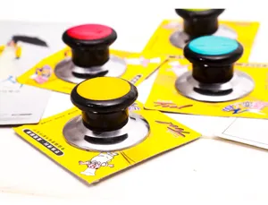 boutons de couvercle de casserole en plastique poignée de rechange accessoires de cuisine colorés