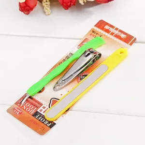Set tagliaunghie in acciaio inox strumento per manicure set di cura quotidiana a casa.