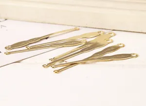 Set di bastoncini per orecchie in metallo dorato, stile vintage strumento scavo fine 100pz