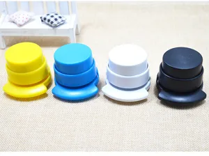 Mini nietmachine zonder nietjes set, draagbare plastic papierbevestiging voor kantoor.