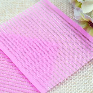 Pink hair pads fringe holder magic sticker for women daily makeup bangs styling accessories