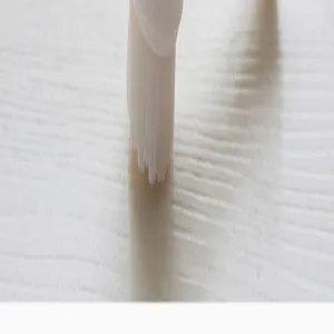 Vue détaillée de la brosse nettoyante pour le visage 3D double face poils doux pores.