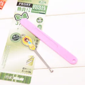 Set van 2 stuks nagelvijl en oorprikker persoonlijke verzorging manicure gereedschapset