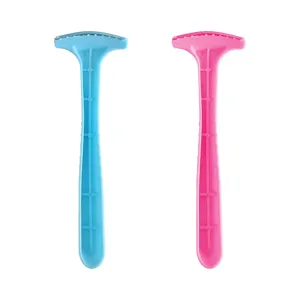 Rape pied plastique domestique enleve durillon double pack bleu et rose pour soin