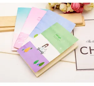 taccuino mini cartone animato carino agenda diario blocco note design pastello portatile