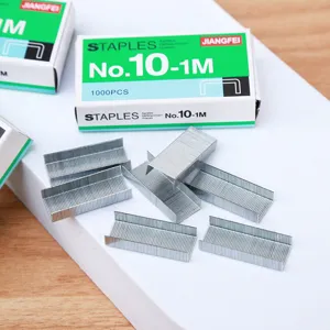 Petites agrafes No. 10 paquet de 1000 pcs pour ecole papeterie de bureau fournitures de reliure