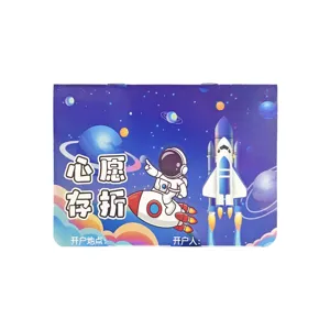 Kids wish savings book reward card stationery point collection booklet for school students.