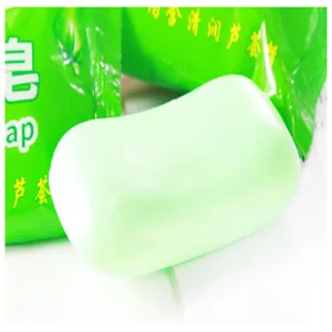 Sapone solido idratante all'aloe vera per la pulizia quotidiana del viso e corpo.