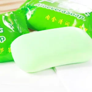 Sapone all'aloe vera 85g per il bagno quotidiano, idratazione delicata per viso e mani.