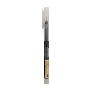 Direct liquid rolling ball pen 0.5mm fine needle tip neutral gel ink pen for school office.