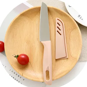 Couteau a fruit portable en acier inoxydable gadget de cuisine couleur nordique