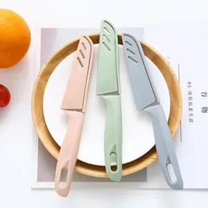 Couteau à fruit portable de style nordique avec étui de protection, outil de cuisine.