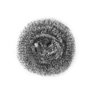 Stainless steel cleaning scrub pad for kitchen pots and pans heavy duty dish scouring sponge