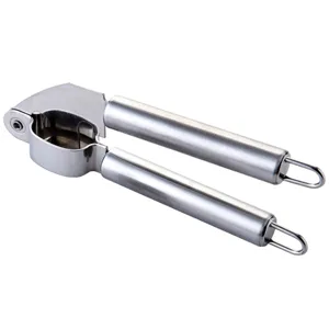 Edelstahl knoblauchpresse küchenhelfer hand manueller knoblauch mühle ingwer crusher hauptansicht