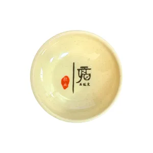 Melamine small sauce dish for home kitchen, buffet dipping vinegar bowl, restaurant tableware.