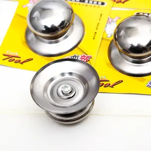 Bouton de couvercle de casserole en acier inoxydable poignee de rechange universelle
