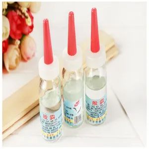 Kit de colle liquide à séchage rapide fort avec embout de précision pour métal et bois
