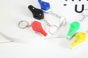 Mini LED zaklamp sleutelhanger draagbaar UV valse geld detector multicolour lamp model