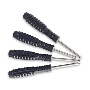Magnetisches Schraubendreher-Set mit Schlitz und Kreuzschlitz für Möbelreparatur.