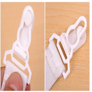 Bed sheet fastener straps white plastic clips elastic holder grippers replacement parts details