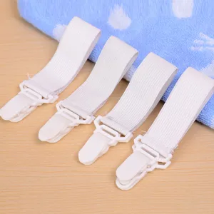 Bed Sheet Holder Fastener Clips Adjustable Elastic Straps Non Slip Bedding Gripper Mattress Cover Holder For Home