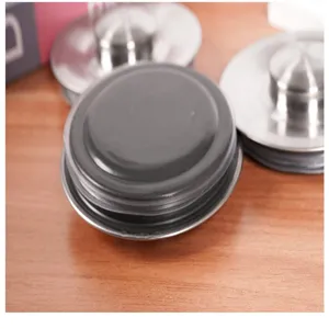 Stainless steel sink stopper drain plug with rubber seal ring for kitchen basin and bathroom floor 01